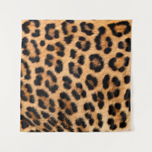 Cheetah print texture tapestry