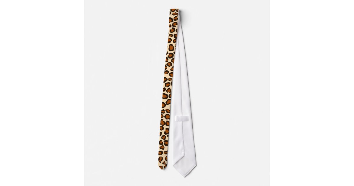 cheetah print - Tie | Zazzle