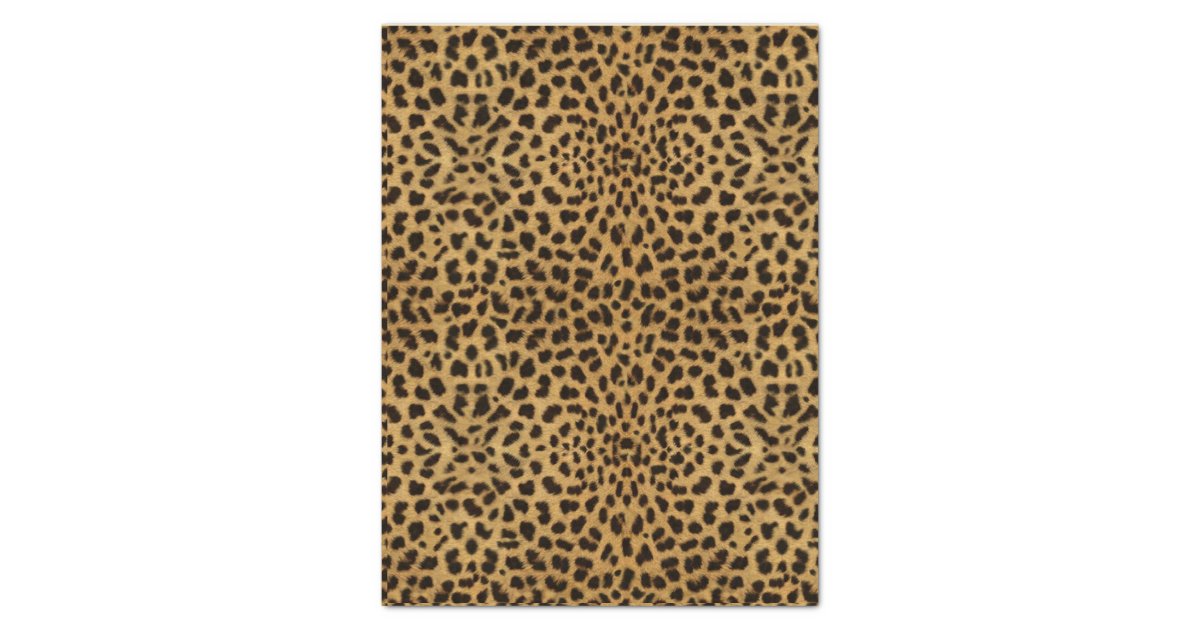 Cheetah Print Tissue Paper | Zazzle