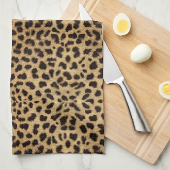 Cheetah Print Towel by stellerangel at Zazzle