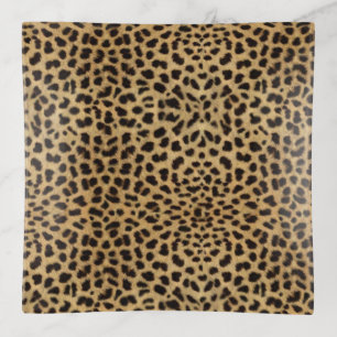 Cheetah Print Trinket Tray
