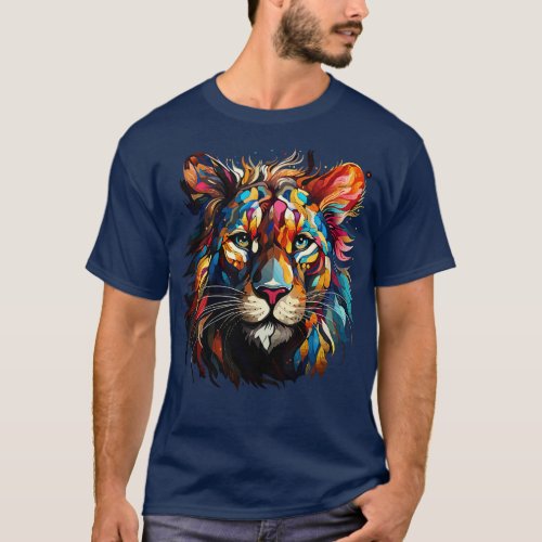 Cheetah Rainbow T_Shirt