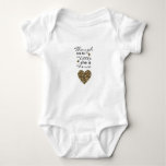 Cheetah Shakespeare Quote Baby Jersey Bodysuit at Zazzle