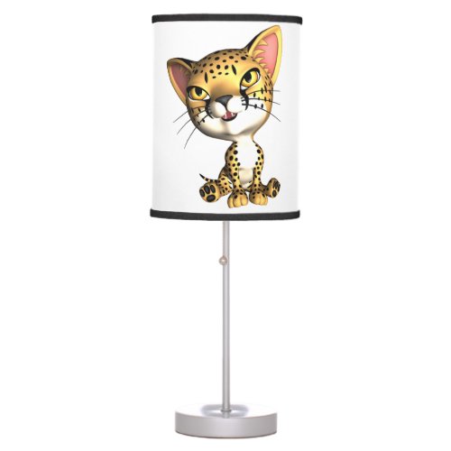 Cheetah Sitting Table Lamp
