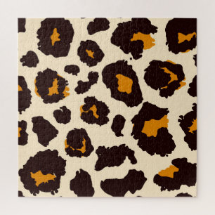 Cheetah Skin, Animal Print Texture. Jigsaw Puzzle