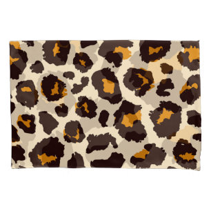 Cheetah Skin, Animal Print Texture. Pillow Case