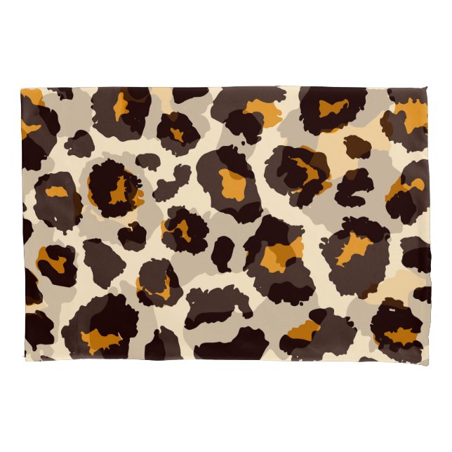 Cheetah Skin, Animal Print Texture. Pillow Case (Front)