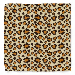 Cheetah skin pattern bandana