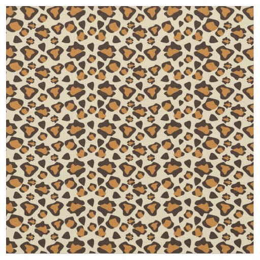 Cheetah skin pattern fabric
