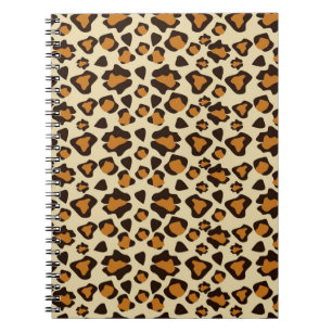Cheetah skin pattern notebook