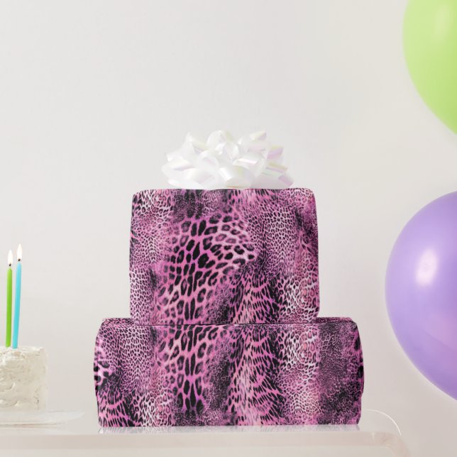Cheetah Skin Pattern Wrapping Paper (Party Gifts)