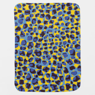 Cheetah skin texture, seamless animal print. baby blanket