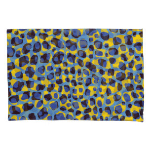 Cheetah skin texture, seamless animal print. pillow case
