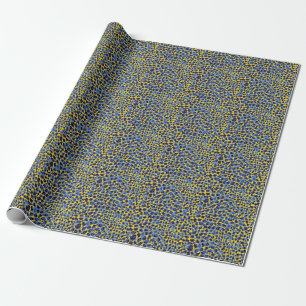 Cheetah skin texture, seamless animal print. wrapping paper