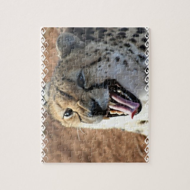 Cheetah Snarl Puzzle (Vertical)