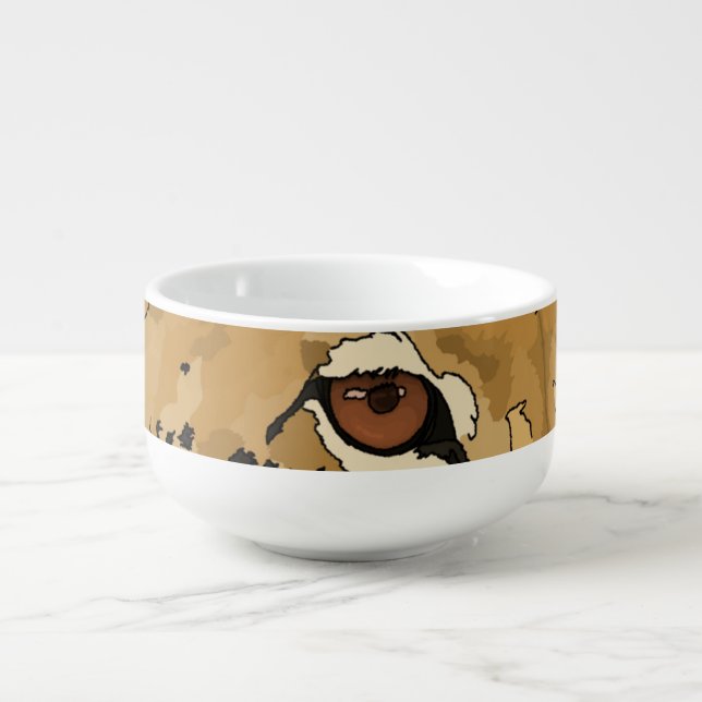 Cheetah Soup Mug (Front)