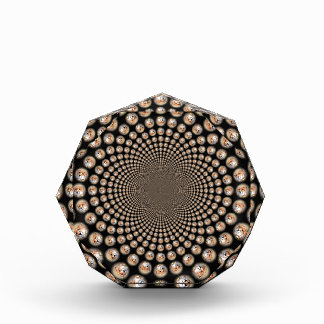 Cheetah Spin Spectacle – Feline Frenzy: Colorful Acrylic Award