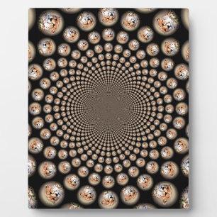 Cheetah Spin Spectacle – Feline Frenzy: Colorful Plaque