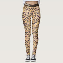 Cheetah Spots Personalize Text Live Wild and Free 