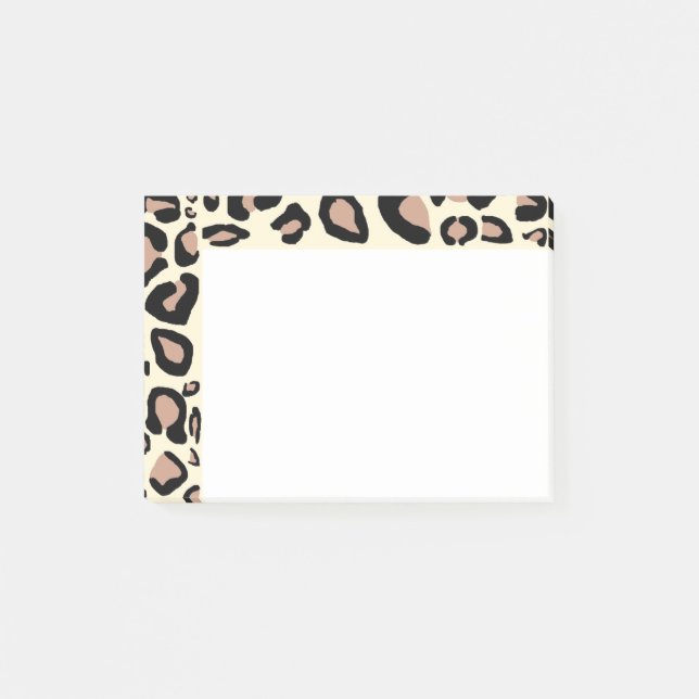 Cheetah Spots Post-Its Post-it Notes (Front)