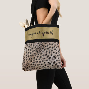 Cheetah Spots Tote Bag