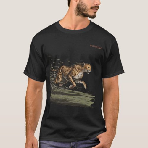 Cheetah Sprint T_Shirt