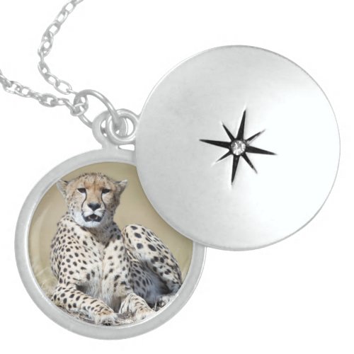 Cheetah Sterling Silver Necklace