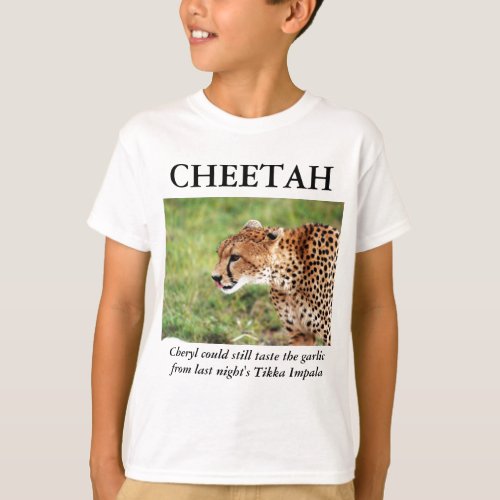 Cheetah T_shirt