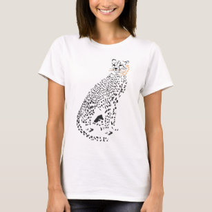 cheetah face shirt