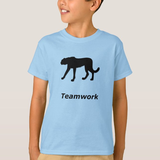 Cheetah Teamwork T-Shirt (Front)