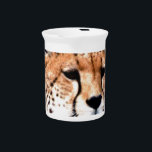 Cheetah Tear Marks Hakunamatata Beverage Pitcher<br><div class="desc">Welcome to Achempong Zazzle online shopping store for your ultimate shopping experience. This latest beautiful amazing inspirational cute nice and lovely design is your ultimate destination for a diverse range of products for babies, kids, and beyond! Our online store collections feature a plethora of accessories, wall art & décor, clothing...</div>