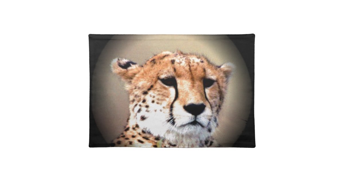 Cheetah Tear Marks Hakunamatata Placemat Zazzle