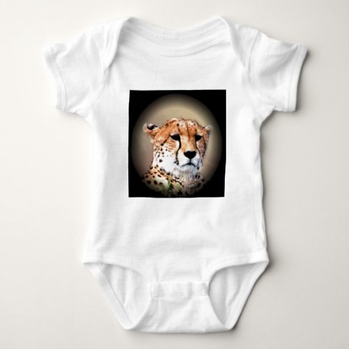 Cheetah Tear Marks Hakunamatatapng Baby Bodysuit