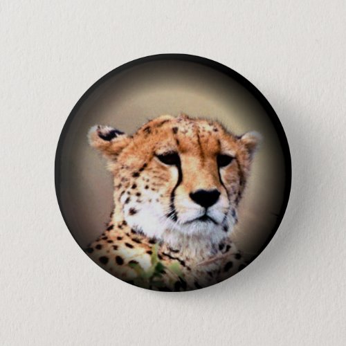 Cheetah Tear Marks Hakunamatatapng Pinback Button
