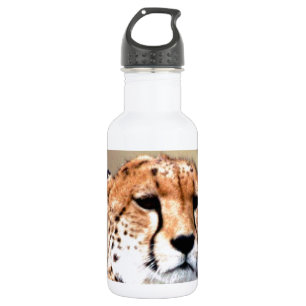 Cheetah Tear Marks Hakunamatata Stainless Steel Water Bottle