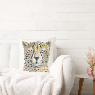 Cheetah Throw Pillow