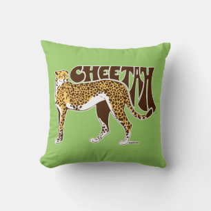 Cheetah Throw Pillow