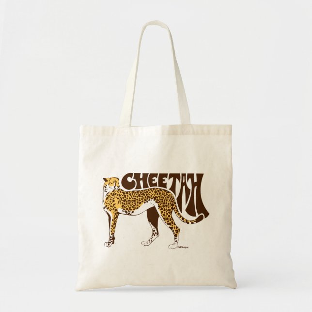 Cheetah Tote Bag (Front)