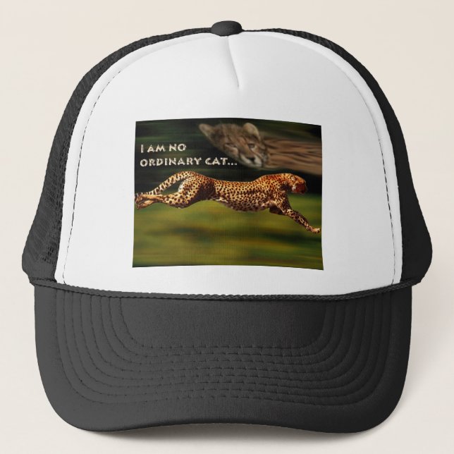 Cheetah Trucker Hat (Front)