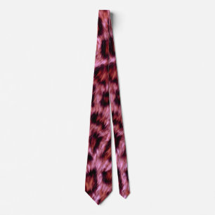 cheetah vibes neck tie