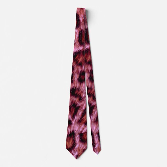 cheetah vibes neck tie (Front)