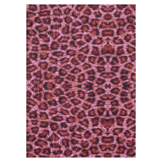 cheetah vibes tablecloth (Front)