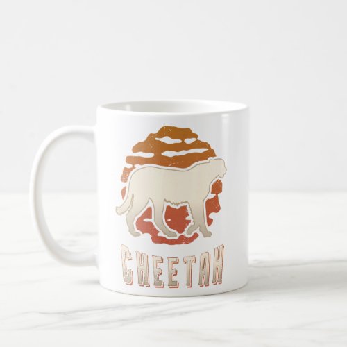 Cheetah Vintag Coffee Mug