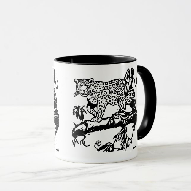 Cheetah Wild Animal Design – Stunning Big Cat  Mug (Front Right)