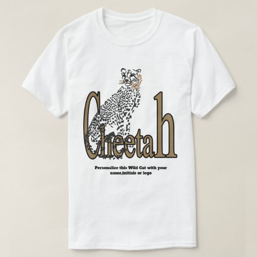 Cheetah Wild Cat  Wild Life T shirts