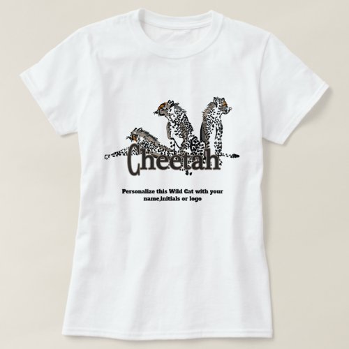 Cheetah Wild Cat  Wild Life T shirts