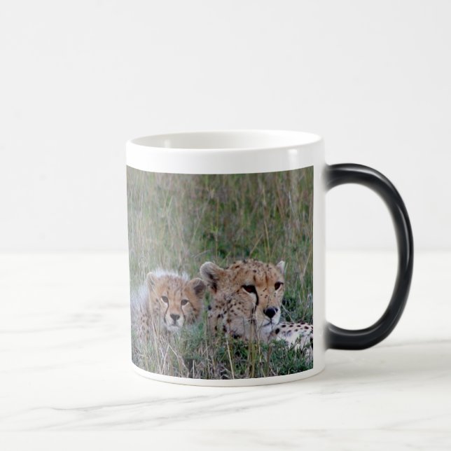 Cheetah with cub Mug (Right)