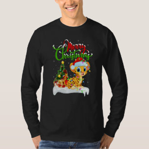 Cheetah  Xmas Decorations Santa Cheetah Christmas T-Shirt