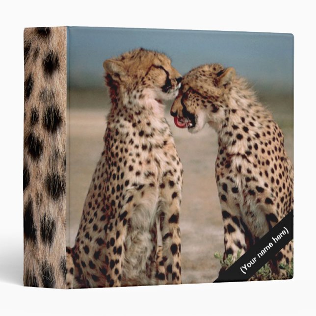 Cheetahs 3 Ring Binder (Front/Spine)