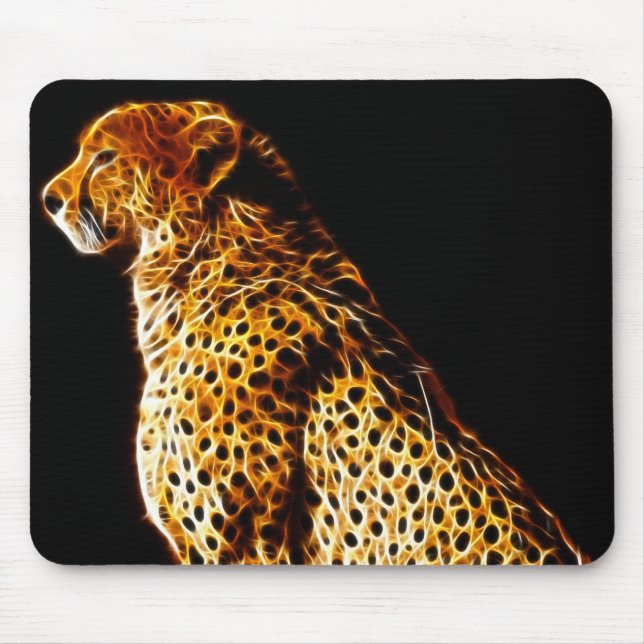 Cheetahs stance mouse pad (Front)